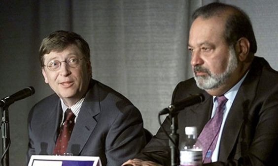 Bill Gates and Carlos Slim (Photo: ddsmedia.net)