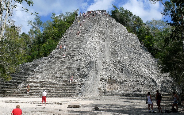 Coba, Nocuch Mul, Pyramid, Yucatan