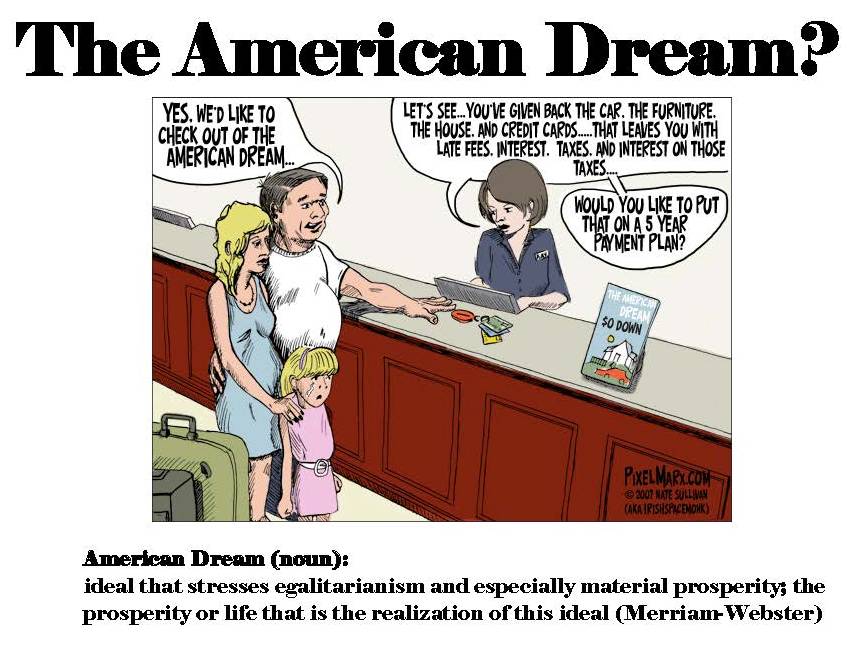 What is the american dream today essay
