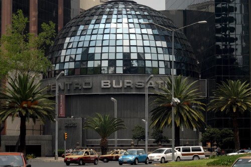 Mexico City's Stock Exchange. (PHOTO: noticias.starmedia.com)