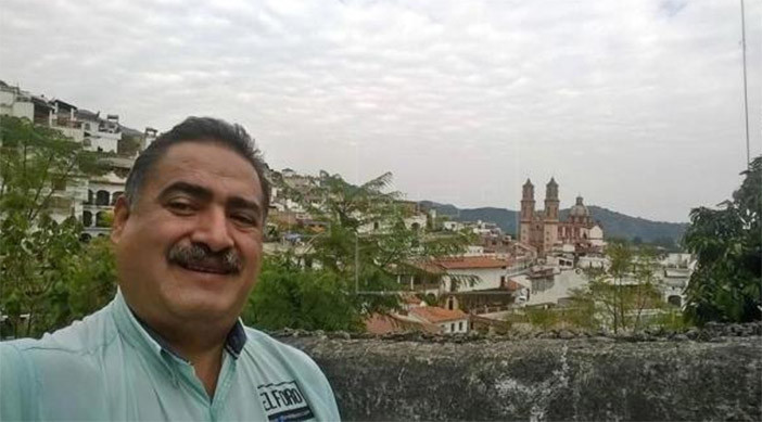 Francisco Pacheco Beltrán in his hometown of Taxco Guerrero (Photo:proceso.com.mx)