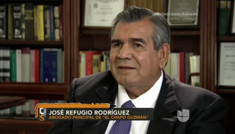Attorney Jose Refugio Rodriguez is battling against two other El Chapo lawyers over extradition moves. (PHOTO: businessinsider.com)