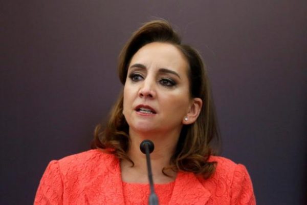 Mexico's Foreign Minister Claudia Ruiz Massieu. PHOTO: REUTERS/Edgard Garrido - RTSFLWD
