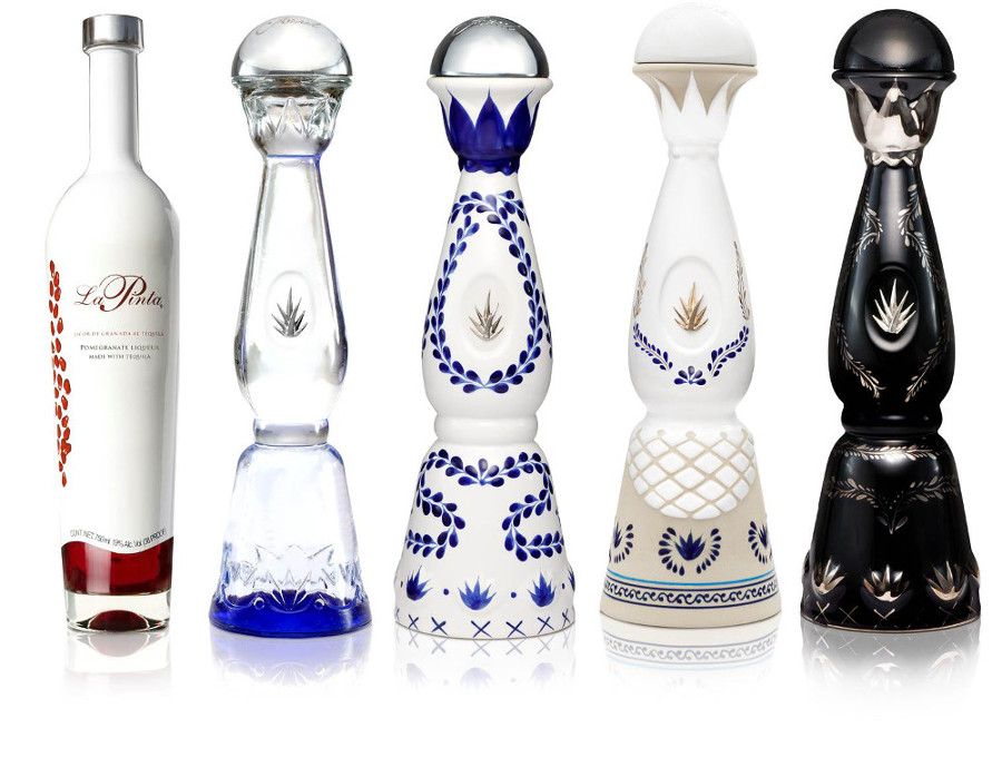 Mexican Tequila Bottles