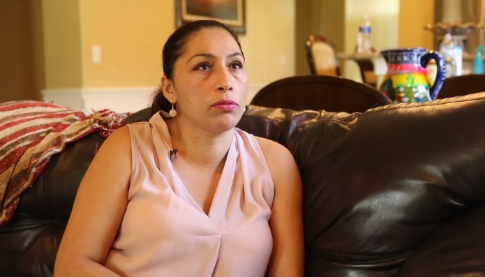 The wife of a former Marine is being deported after quietly living for year...