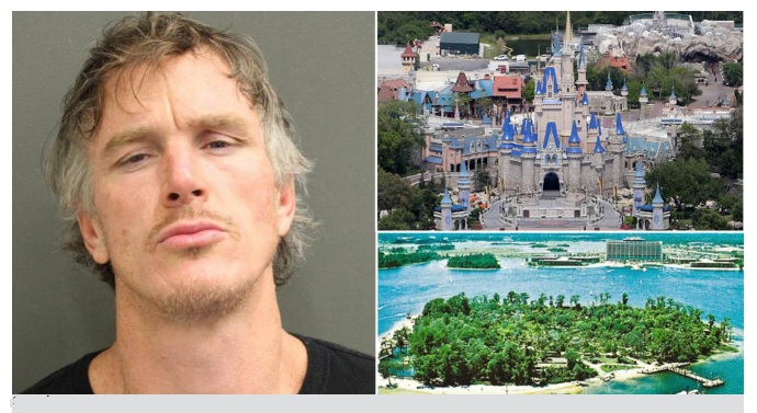 Man Arrested As He Was Spending Quarantine On Disney World S